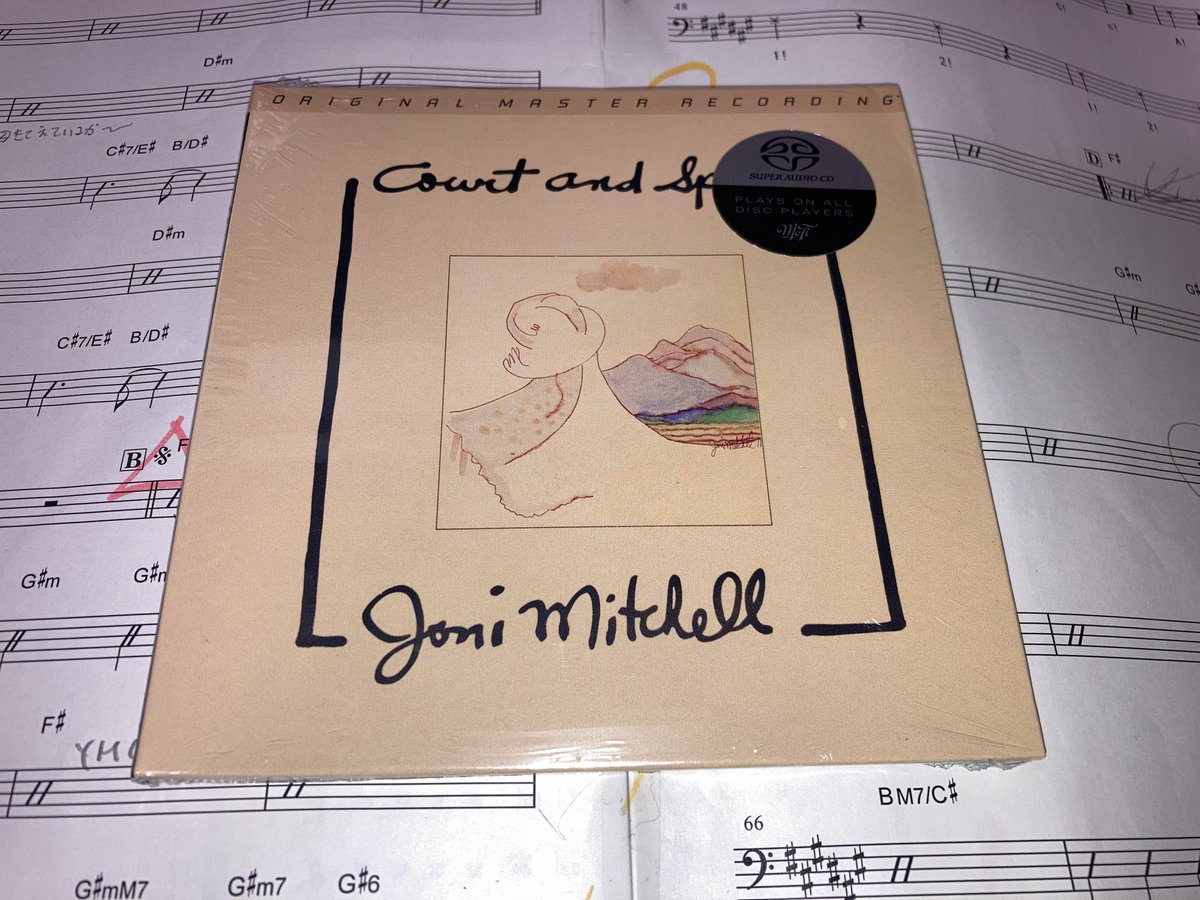 tomori_38's tweet image. Joni Mitchell / Court and Spark (Mobile Fidelity SACD) #jonimitchell #courtandspark #mobilefidelitysoundlab