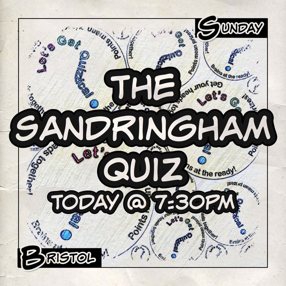 QuizzicalQuiz's tweet image. It’s #QuizNight at #TheSandringham in BS16, #Bristol. 7:30pm start for our #StarWars #Quiz with cash, bar tabs, and a bonus round to be won