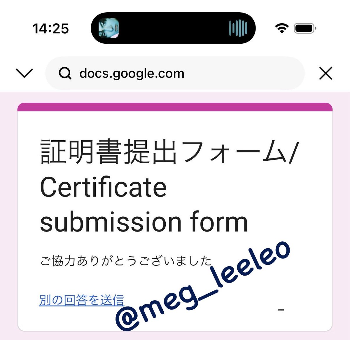 meg tweet media