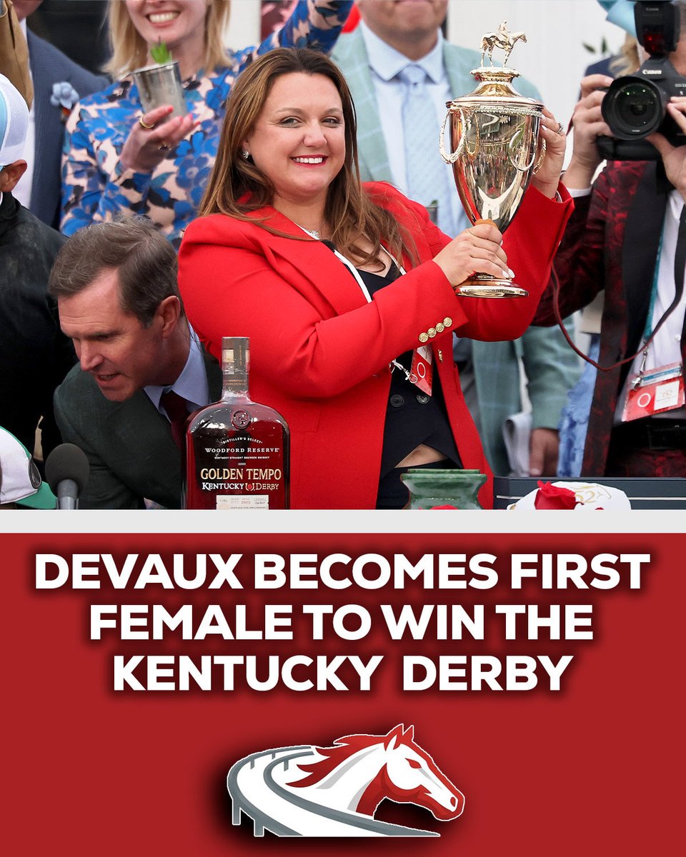 TheInsideRailAU's tweet photo. In its 152 year history the Kentucky Derby has delivered a Golden First! 🐎🌹

Read more: https://t.co/s8mGnc4oJx

#kentuckyderby #horseracing https://t.co/60FhdK9eev