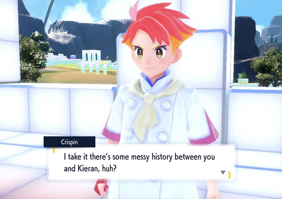 niigakimayaoi's tweet photo. 19) Still saving my favorite example for last but I love ScarVio focusing on so many kids’ experiences with autism and yet it decided to double down with each dlc—in comes Crispin 🔥 I adore how the kid’s autism is the lack of analyzing social cues but he still gives great advice https://t.co/lEYaOjlMmD