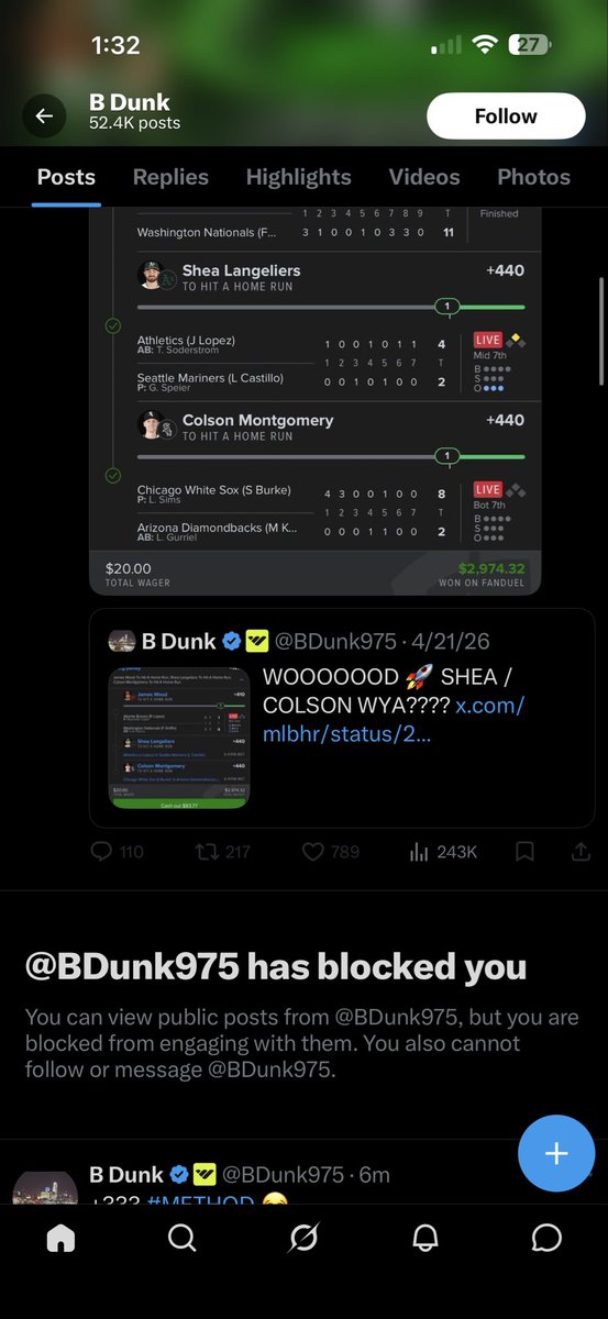 Damierdev's tweet photo. @DylPicksGreens “Never interacted with em a day in my life “😂 and was paying for cord at the time but aye 😂😂😂 https://t.co/eEiHfQ6TTf