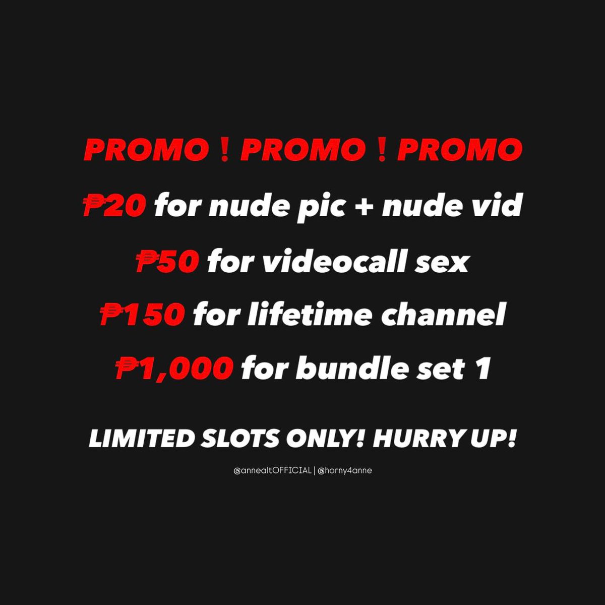 annealtOFFICIAL's tweet photo. 🚨 NEW PROMO ALERT! 🚨 #alter

DM now to avail 📩 
tg &amp; ig : @horny4anne https://t.co/N6u7eSCdqH