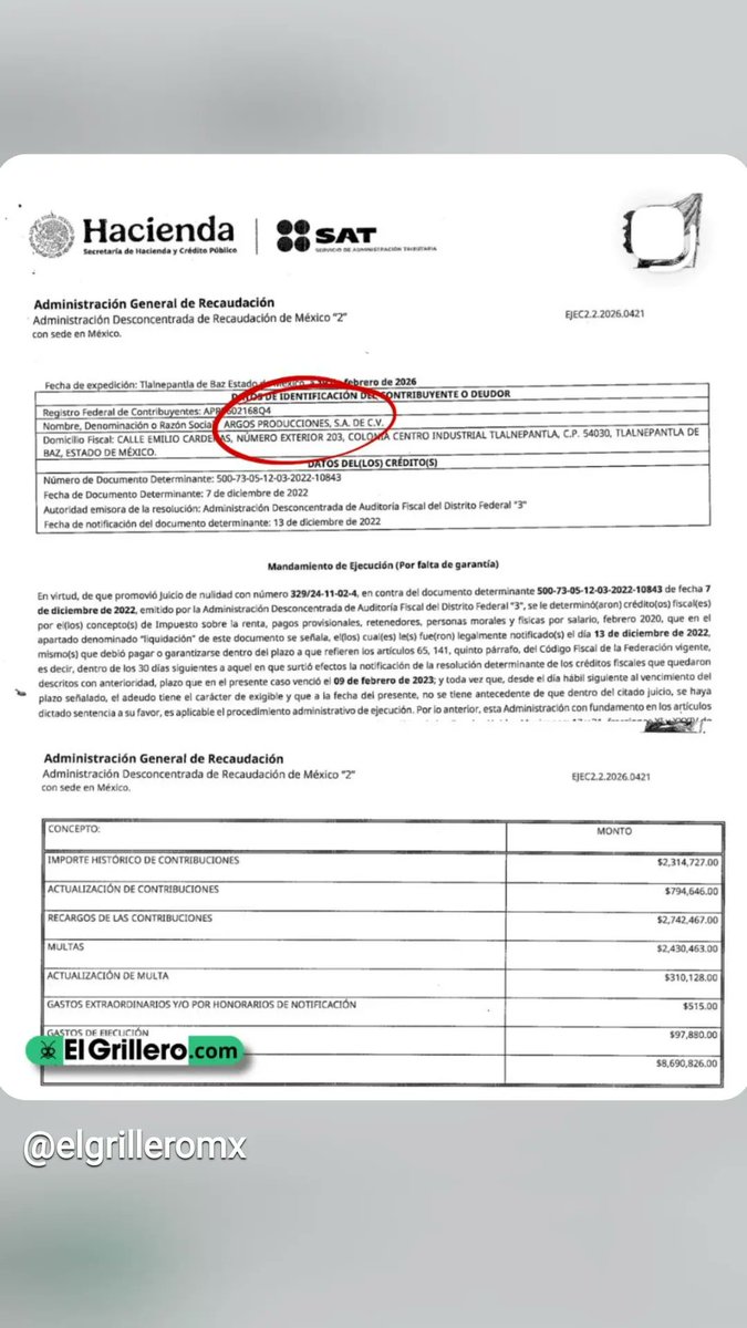 liderponce574's tweet photo. @RicardoBSalinas @arturoavila_mx Por cierto tío Richi 
El #cerovotos alías @arturoavila_mx y @epigmenioibarra , deben impuestos desde 2020. https://t.co/xwHMmfWzDd