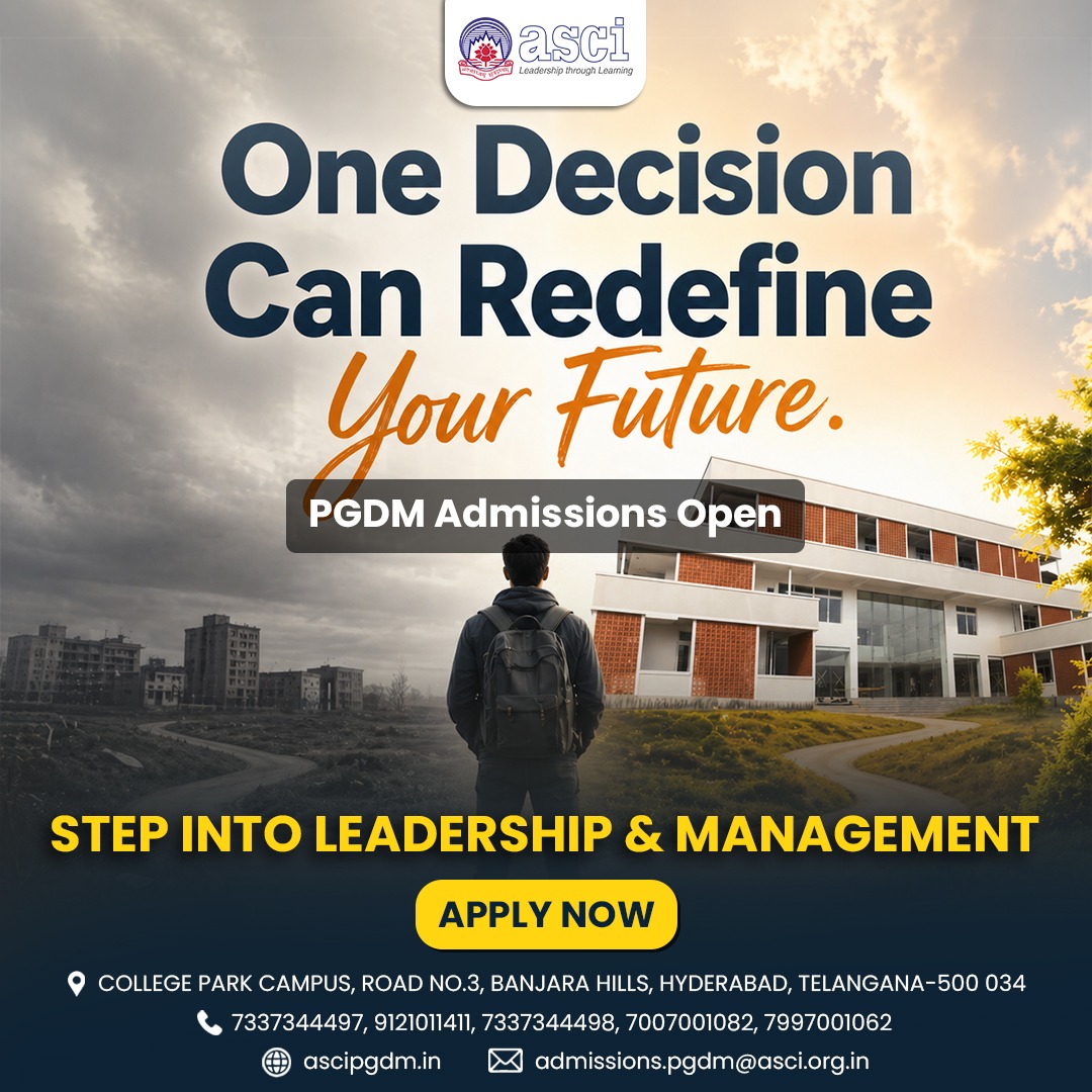 ascipgdm's tweet image. Your future starts with one bold decision—step into leadership today.

Apply now and shape the career you deserve.🧑‍🎓

#PGDMAdmissions #FutureLeaders #ManagementStudies #CareerGrowth #ApplyNow