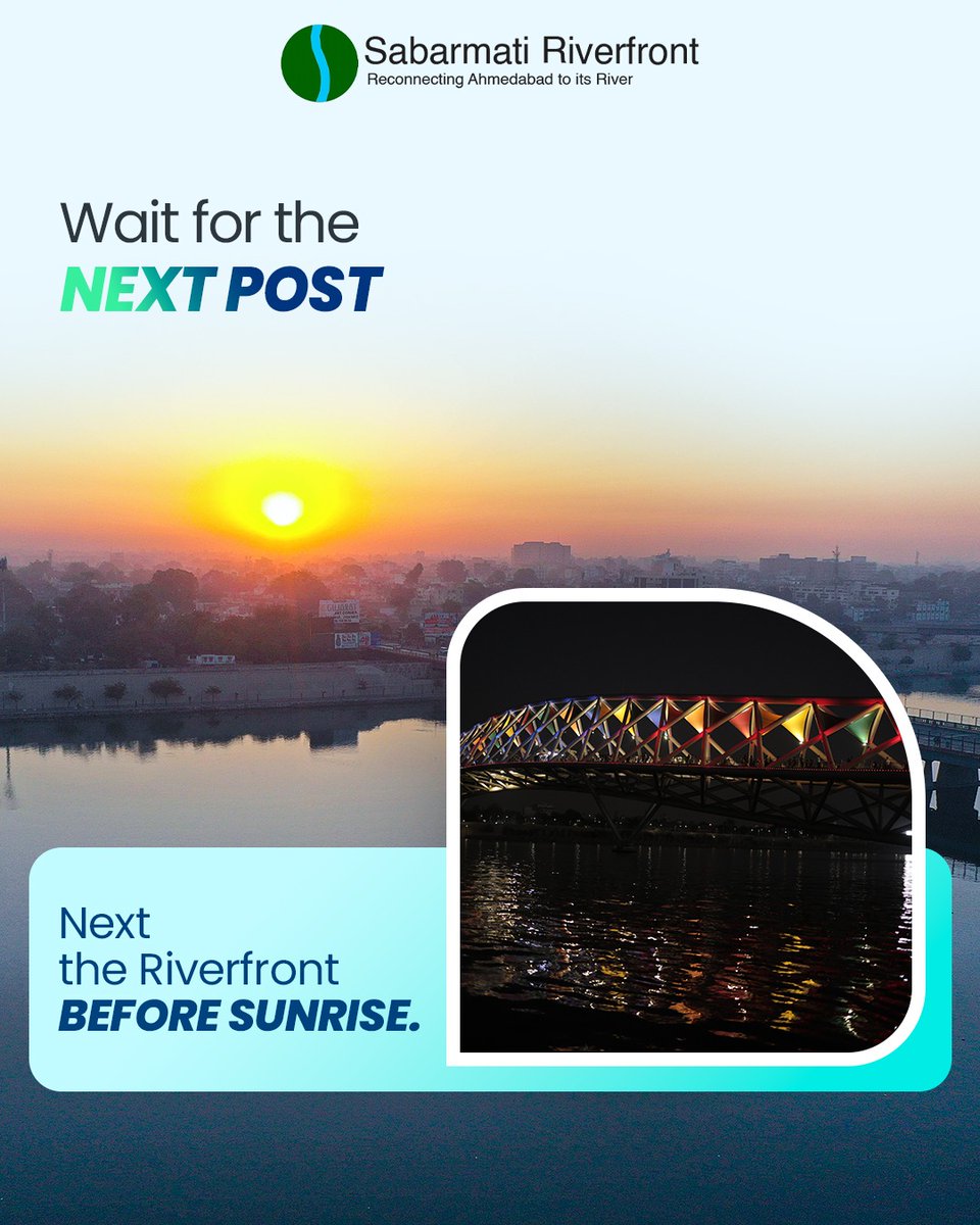 Sabarmati Riverfront Development Corporation Ltd. tweet media