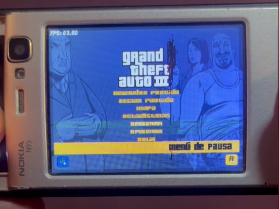 dante_leoncini's tweet image. Shinovon is still impressing with the GTA III port for Symbian. This is very early development. Shinovon helped me get it compiling on my PC. I just fixed the keyboard input and improved some OpenGL rendering. Still, there’s a lot left
#gta #rockstar #ps2 #nokia #symbian