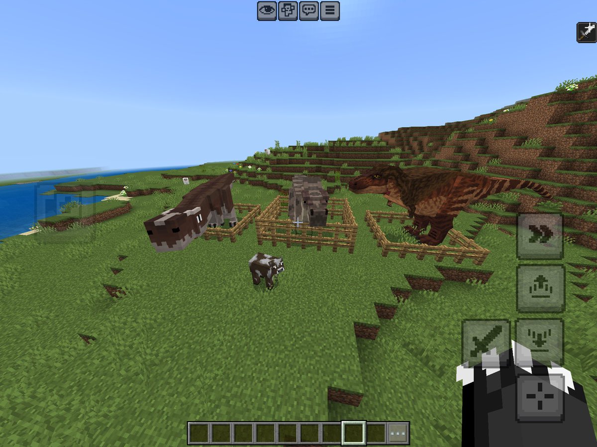 kyanzilla's tweet image. Jurassic Addon, Fossil Record and Mesozoic Biology Rexes
The “Dinosaur revival addon” boys

All the addons are on curseforge :]
#Minecraft #Dinosaur