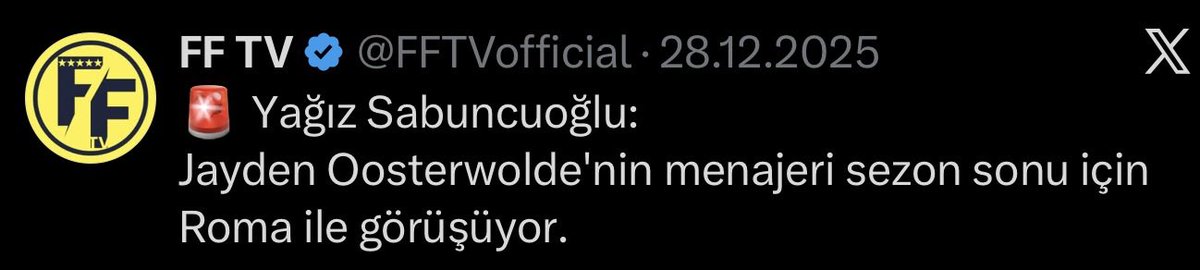Yağız Sabuncuoğlu tweet media