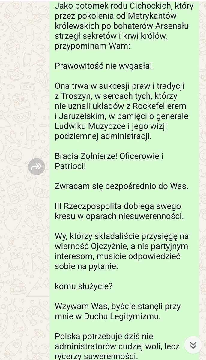 Mateusz Prince Cichocki-Lis-Jarnicki tweet media