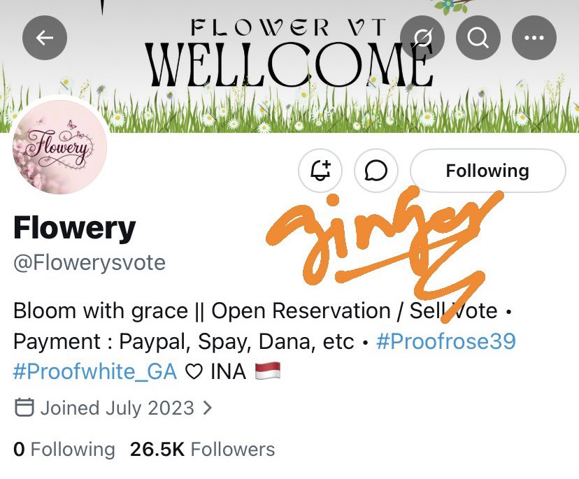 ginger tweet media