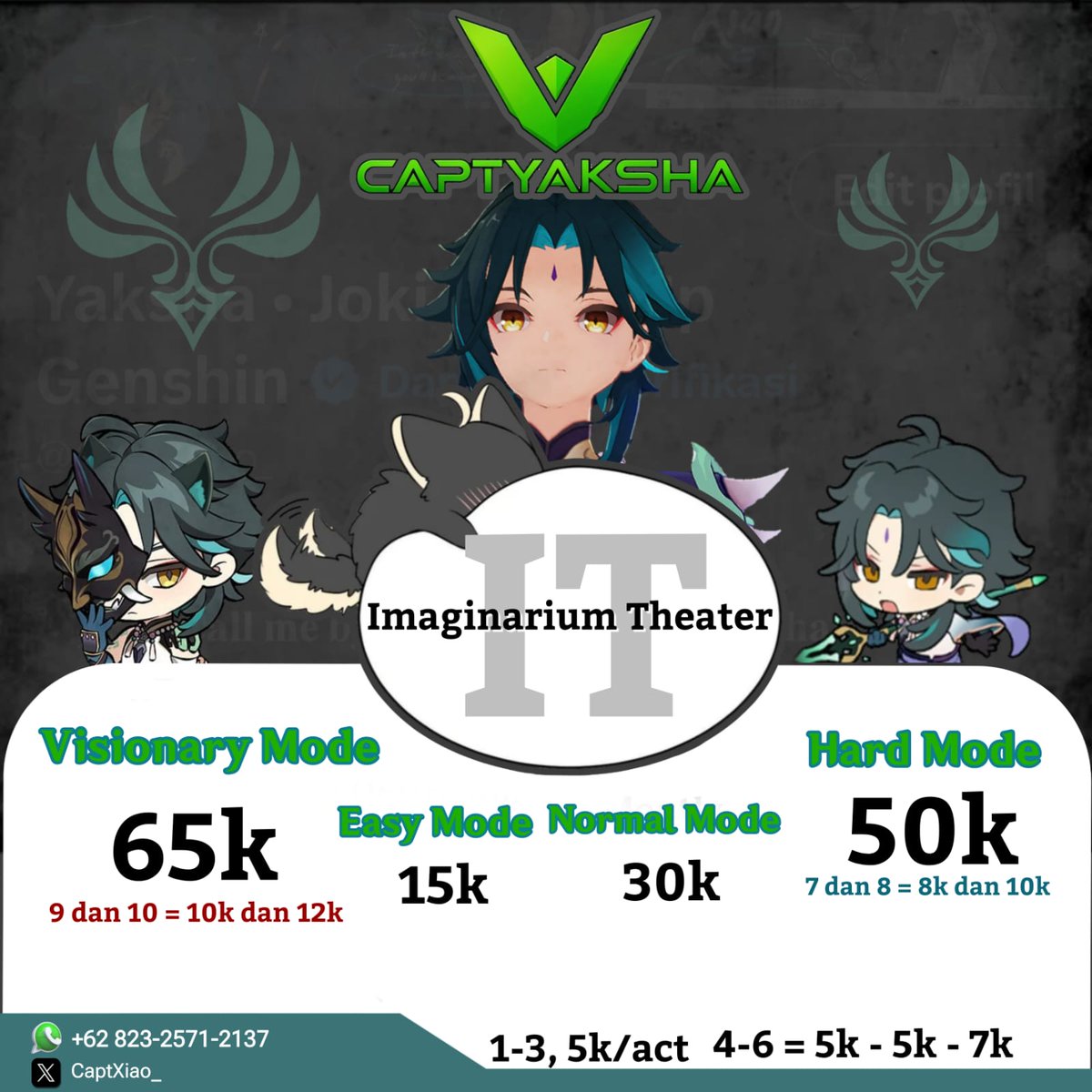 Yaksha ✨️🍃 | Joki & Top Up Genshin HSR tweet media