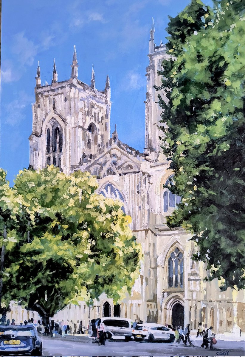 colinrcook's tweet image. The Minster - York

#art #painting #northyorkshire #contemporaryart #contemporarylandscape #landscapepainting #fylingdalesgroupofartists #YorkMinster #York