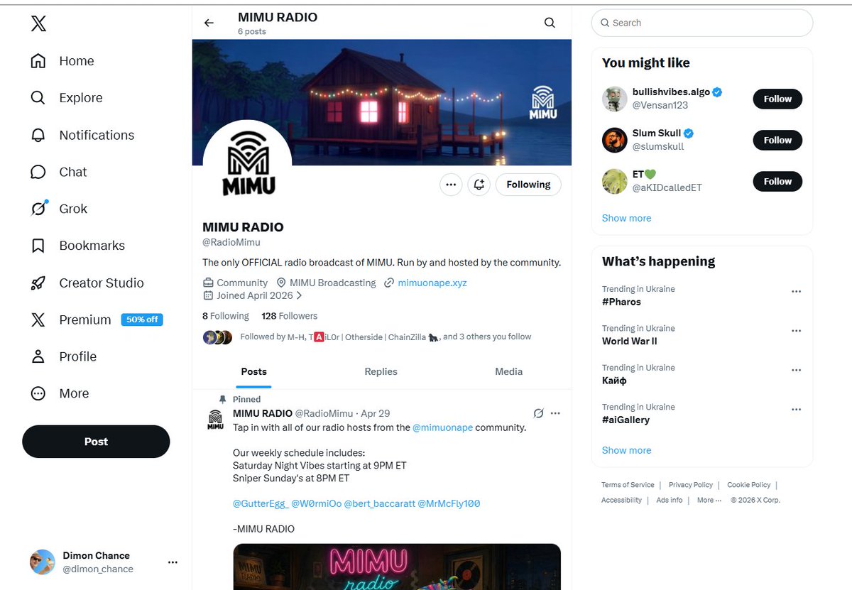 Dimon Chance tweet media