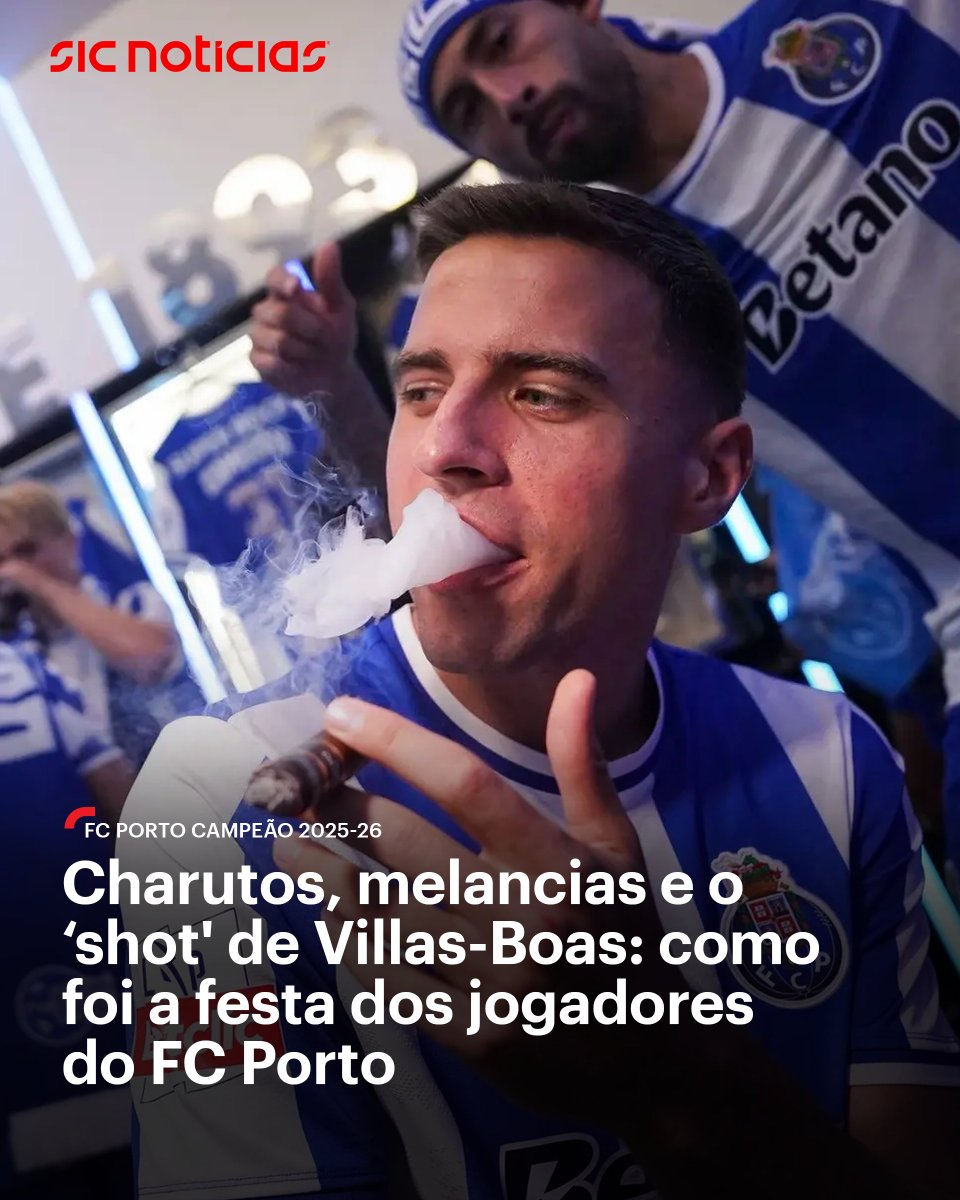 SICNoticias's tweet image. Na madrugada deste domingo, o FC Porto entregou-se aos festejos após garantir o 31.º título de campeão nacional, um momento que, como é habitual, dá lugar a alguns excessos depois de meses de intenso trabalho.

Veja aqui: bit.ly/3OZfqXK
📸: FC Porto

#porto #fcporto