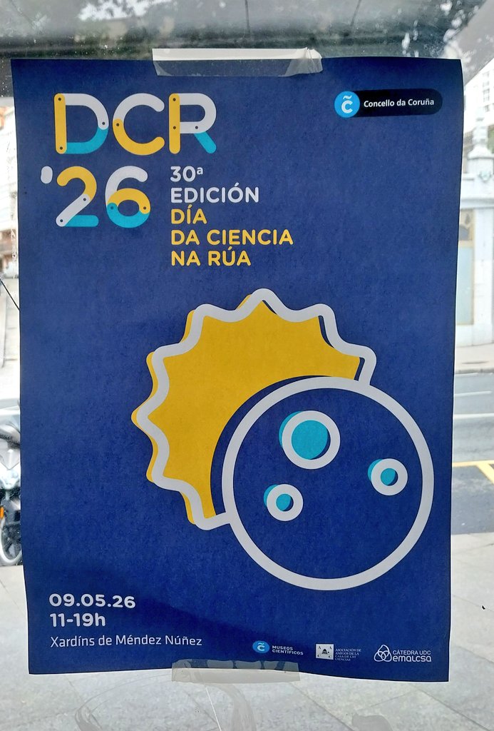 CoruCartel's tweet image. #Coruña Día da ciencia na rúa