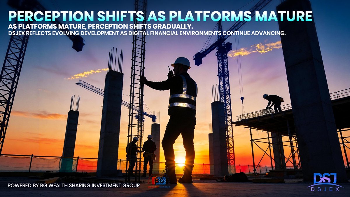 DSJExchange_'s tweet photo. 📈 Perception shifts as platforms mature and development enters new phases.
🍀 Evolving environments bring clearer understanding.
🌐 DSJEX shows how maturity opens new opportunities in digital finance.

#DSJEX #BG #DigitalFinance #PlatformGrowth #Fintech #MarketEvolution https://t.co/u7a4QslYED