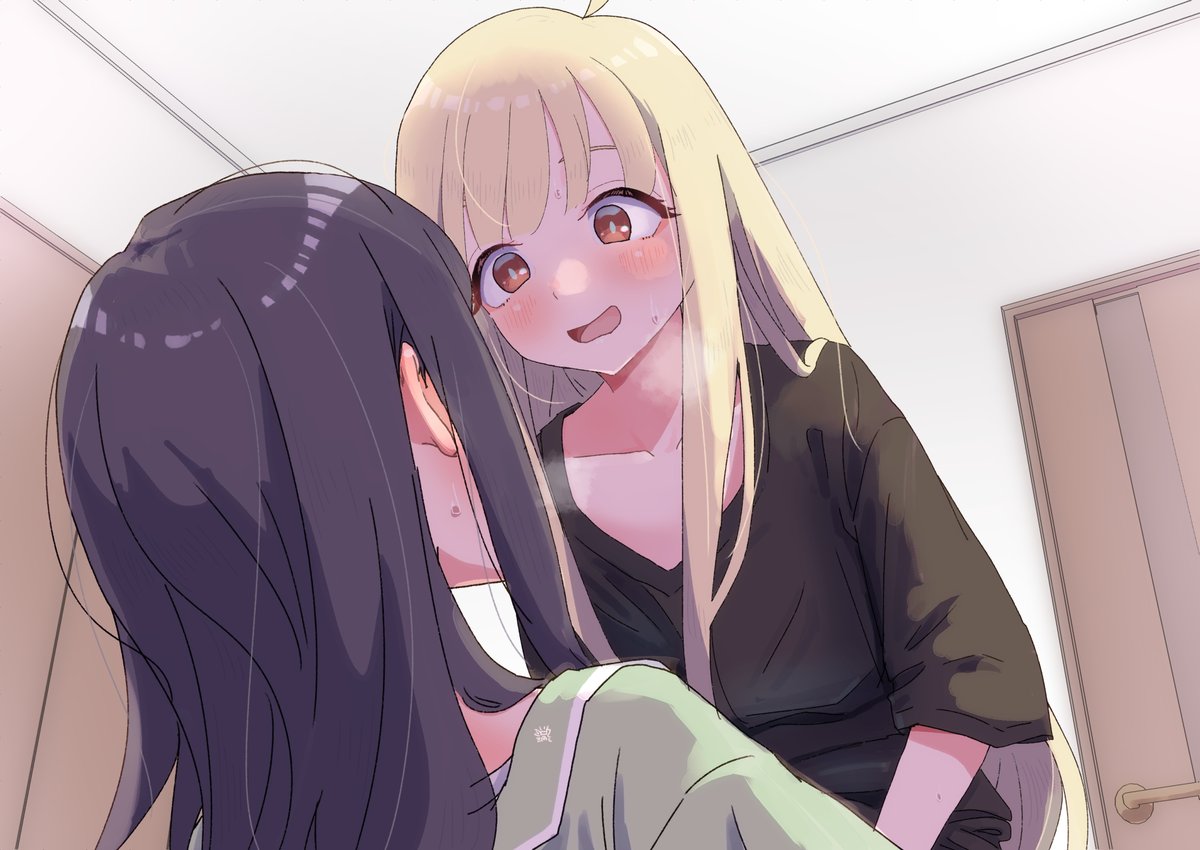 ふざけてたら変な雰囲気になっちゃった… 