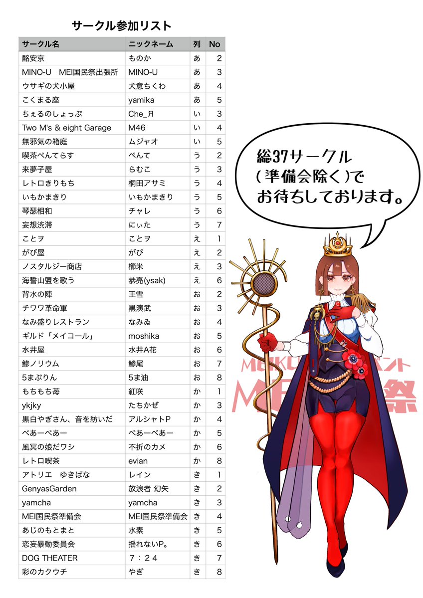 MEI国民祭準備会 tweet media
