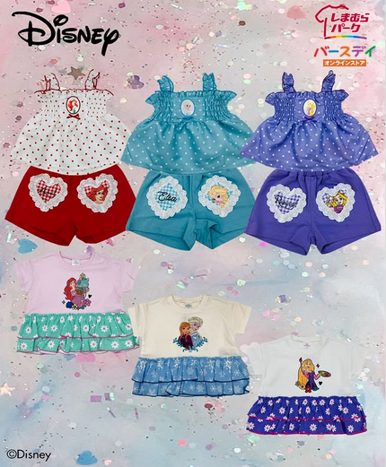 バースデイ『ディズニープリンセス』コラボ！夏の子供服が2026年5月4日