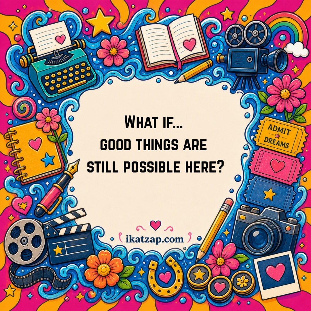 KathyHolzapfel's tweet image. May is What-If Month, and today’s possibility is wearing glitter shoes.

#whatif #5amwritersclub #screenwriting #writingcommunity #amwriting #creativity #productivity #goals #yougotthis #onward