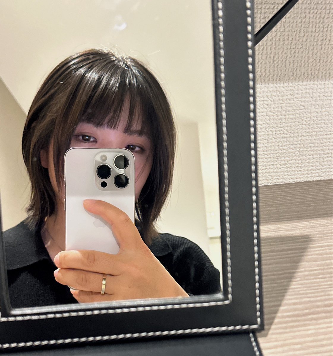 年に2回くらいしか行かない美容室の
1回を使いました。今年初