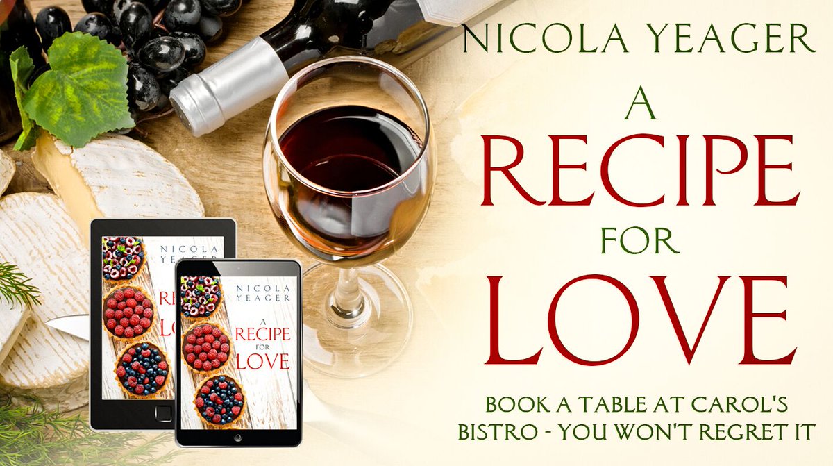 NicolaYeager's tweet image. A Recipe for Love by Nicola Yeager.

'Had me screaming with laughter and really cheered me up. A great romantic foodie story.' - Julie Eades.

viewBook.at/ARecipeForLove

#MustRead #Fun #Foodie #FoodPorn #ChickLit #RomCom