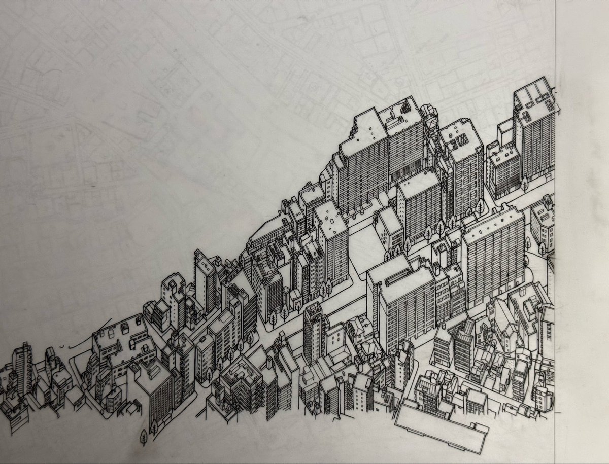 青山 大介@鳥瞰図絵師 tweet media