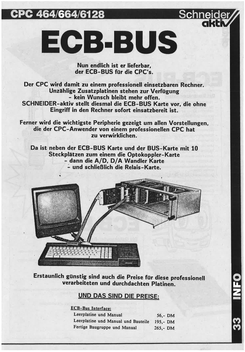 Retrojournal_de's tweet photo. ECB-BUS für den CPC – vom Homecomputer zum „Industrie-PC“ 🔧💾
Relaiskarten, A/D-Wandler, Optokoppler… plötzlich war alles möglich.
Basteln, steuern, messen – der CPC konnte mehr, als viele heute denken.
80er-Hardware-Hacking vom Feinsten! 😎
#CPC #RetroComputing #HardwareHack https://t.co/TGc76AnjYl