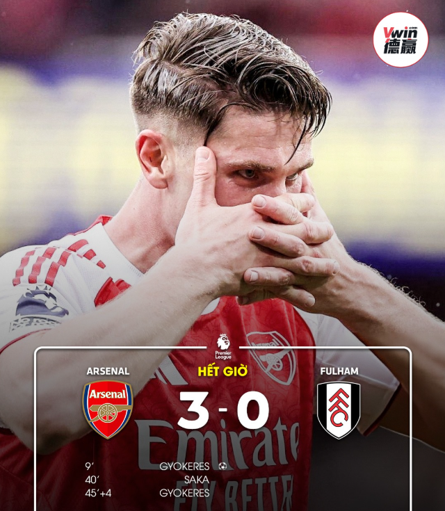 VWINVIETNAM's tweet image. Trận đấu 1 chiều
#arsenal #fulham #bongda #football #viral #vwin #thethaovwin #vwinvietnam #thinhhanh