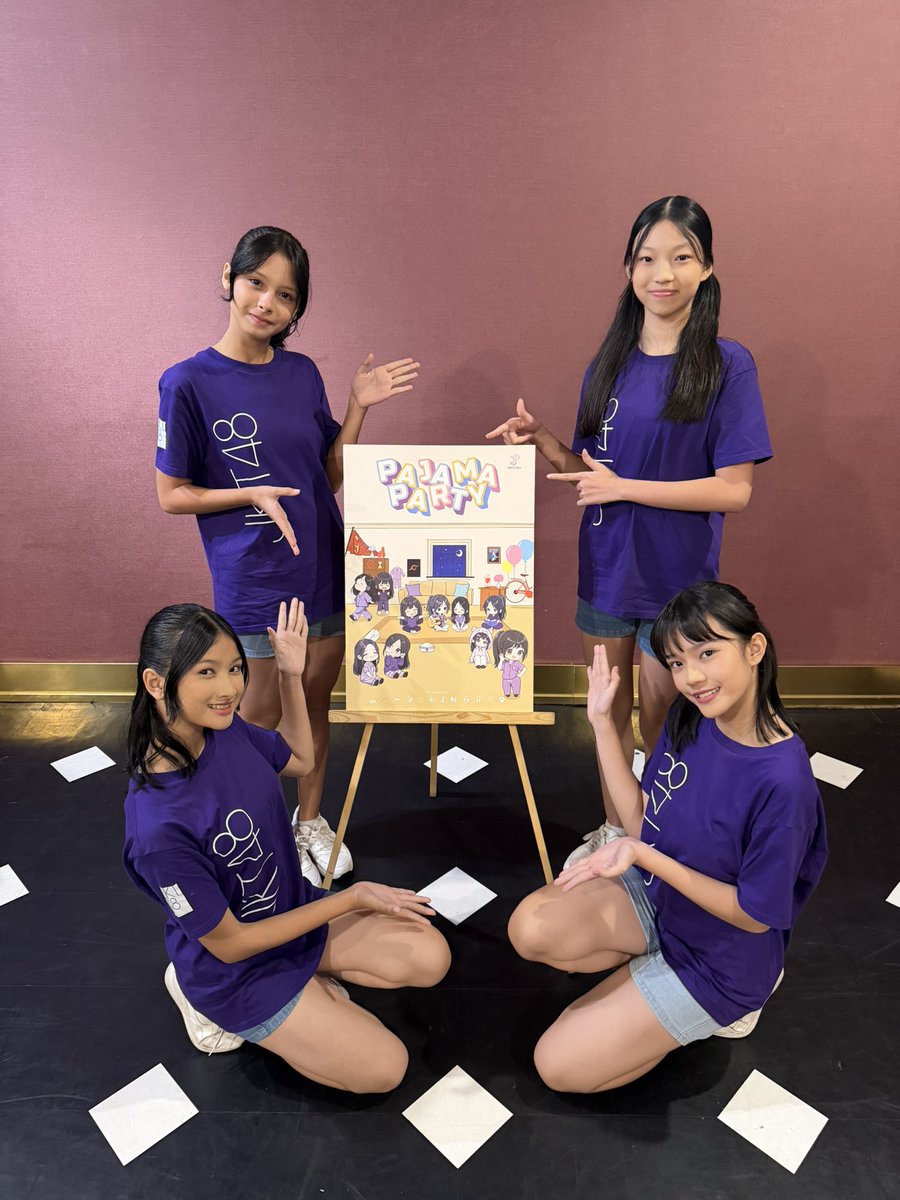 Terima kasihhh project utk gen 14! #PajamaDriveJKT48