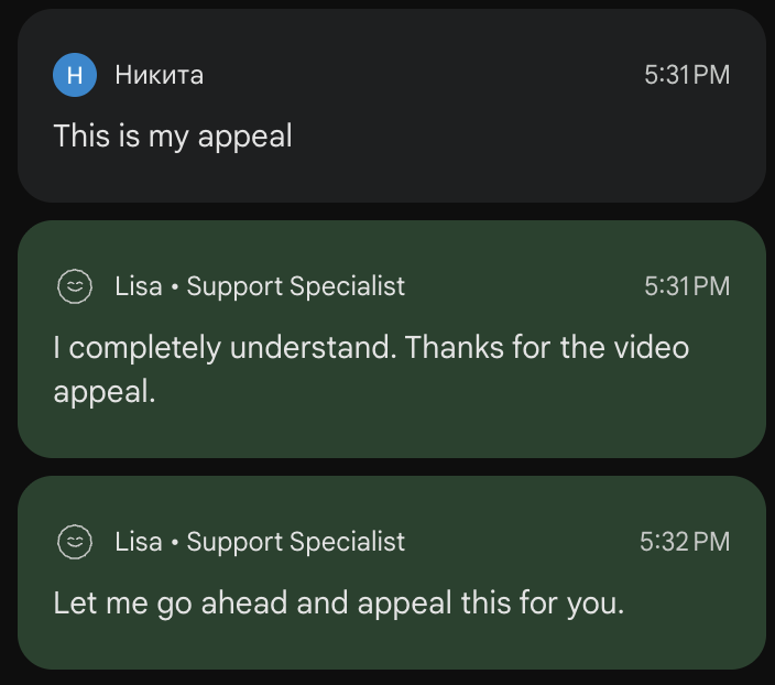 nick_film76462's tweet photo. @TeamYouTube After YouTube replied to me on Twitter/X, I was told I would receive an email about my monetization case. More than 24 hours passed — no email, no real answer.
So I contacted YouTube Support directly. I explained that I had already submitted my video appeal, showed my full production process, and even submitted a second appeal through support. Both were rejected.
Instead of a real human review, I received template replies again. Support told me I could submit another video appeal, even though I already did. Then they said it was my “last chance.” Somehow, this “last chance” appeared randomly.
YouTube, this is honestly ridiculous. Please bring back real human support for creators. Why are we talking to bots and getting the same copy-paste answers? Even after Twitter/X support notices the case, everything takes forever and still feels automated.
