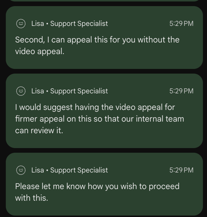 nick_film76462's tweet photo. @TeamYouTube After YouTube replied to me on Twitter/X, I was told I would receive an email about my monetization case. More than 24 hours passed — no email, no real answer.
So I contacted YouTube Support directly. I explained that I had already submitted my video appeal, showed my full production process, and even submitted a second appeal through support. Both were rejected.
Instead of a real human review, I received template replies again. Support told me I could submit another video appeal, even though I already did. Then they said it was my “last chance.” Somehow, this “last chance” appeared randomly.
YouTube, this is honestly ridiculous. Please bring back real human support for creators. Why are we talking to bots and getting the same copy-paste answers? Even after Twitter/X support notices the case, everything takes forever and still feels automated.