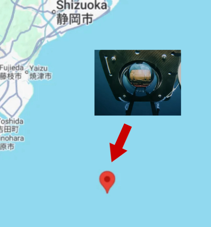 cinco_john49420's tweet photo. Guys I found The One Piece It’s on Suruga Bay https://t.co/0SCa9oCBfD
