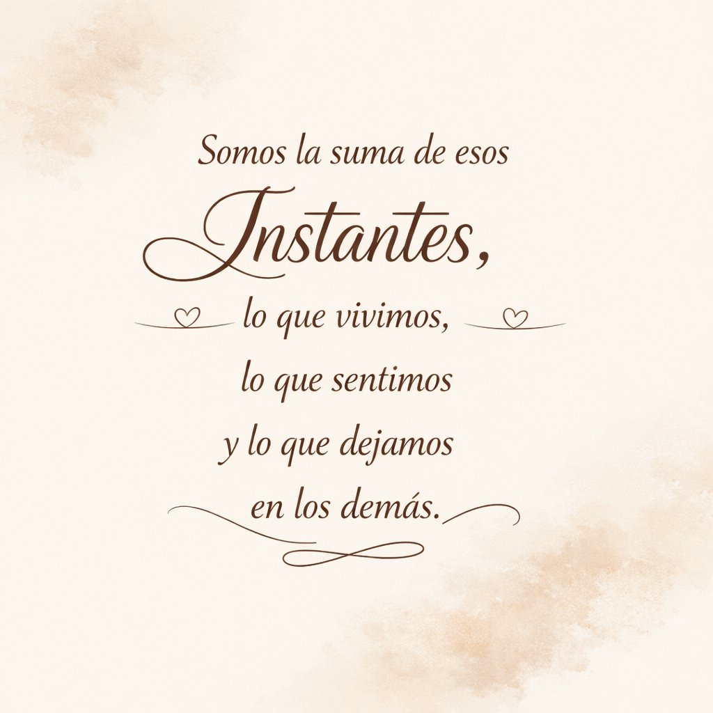 jordaninavarro's tweet photo. “Somos huellas vivas en el tiempo, la memoria de lo que sentimos y el regalo que dejamos en los demás.” https://t.co/ZRbCDZBCHU