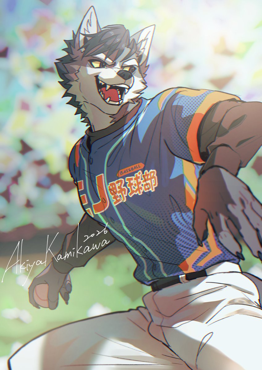 AkiyakamikawaX's tweet photo. CM🐺⚾️ https://t.co/5YKCdnFgqu