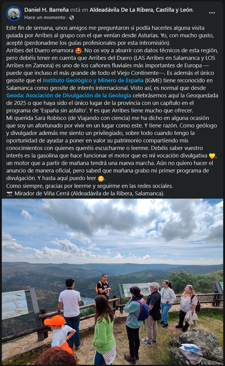 Hombre Geológico tweet media