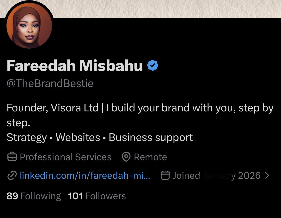Fareedah Misbahu tweet media