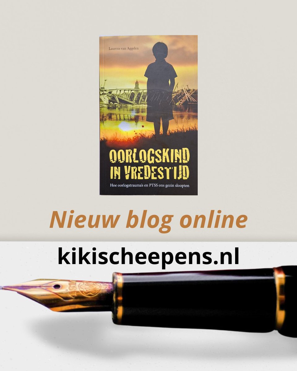 Soms lees je een boek dat je raakt.
Oorlogskind in vredestijd van Laurens van Aggelen is er zo één.

Een verhaal over trauma, familie en de impact van oorlog. Juist nu belangrijk om bij stil te staan.
Ik schreef er een persoonlijk blog over. 
Opdat we nooit vergeten.

📷