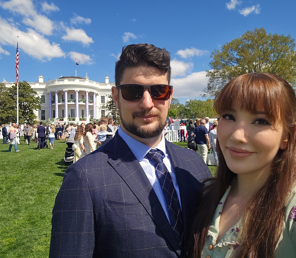 jgmac1106's tweet image. They invited the people who the FBI identified as running Tenet Media, the russian funded disinformation company, to the White House Easter Egg hunt.

This is who Donald Trump and Marco Rubio are.