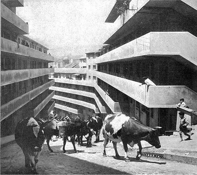 La Población Márquez (Chile) en 1964. 
Fotografía Marianne Goeritz