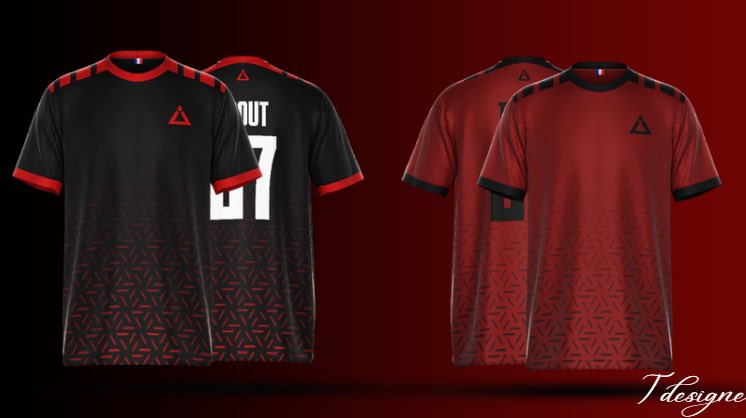 TDesign_02's tweet image. 🎨 Nouveau design de maillot

Simple, propre, efficace.

💬 Avis ?
❤️ Like
🔁 RT

#Esport #Design #maillot #jersey #textile #graphiste