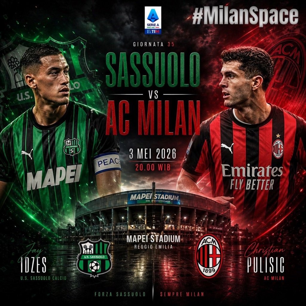 MilanSpace_03's tweet image. MatchDay
#SassuoloMilan
#SempreMilan
#ForzaMilan