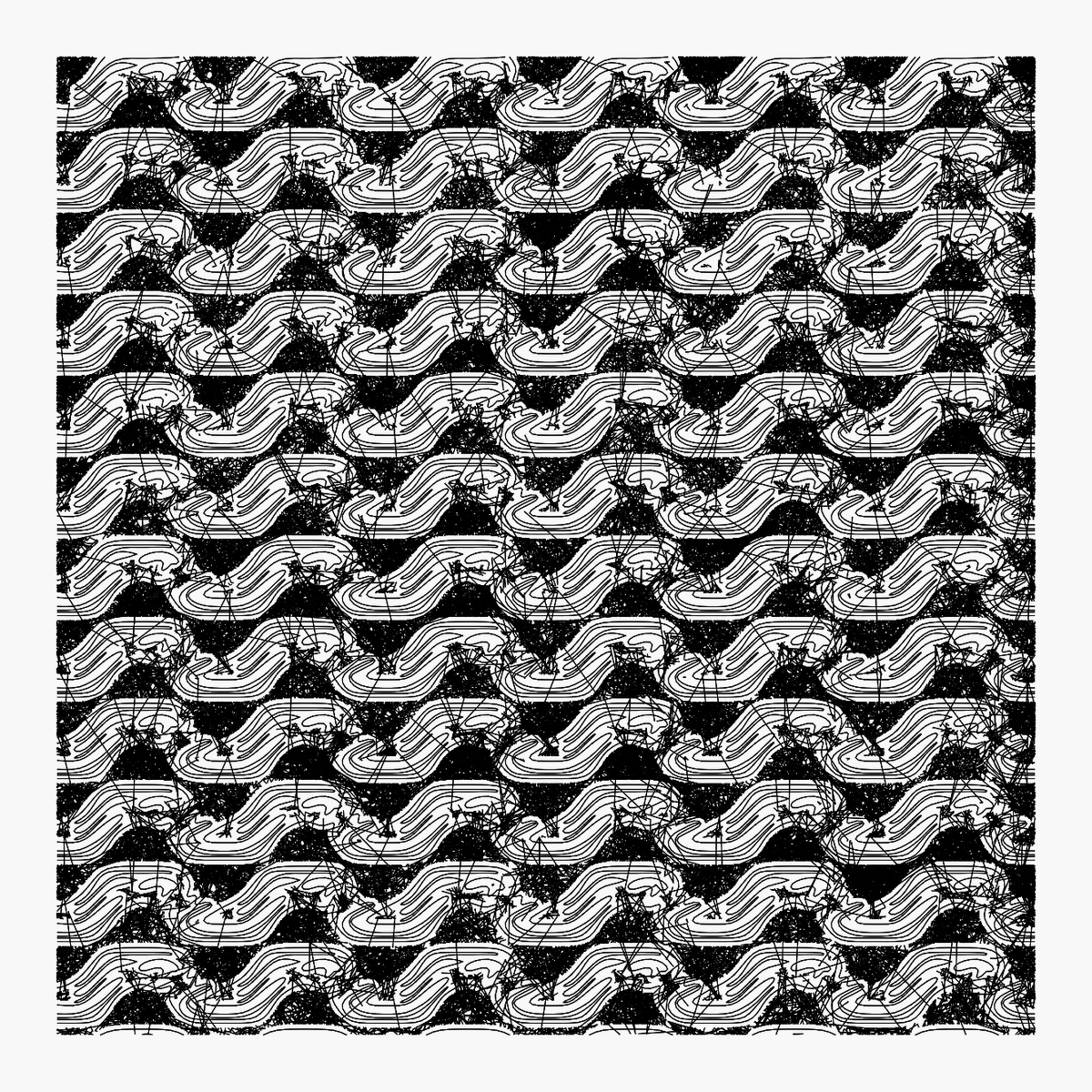 CCDDBB's tweet image. A Cute Debug Output  2

#javascript #plotterart #plottertwitter #generativeart #genart #digitalart #abstractart #graphicart