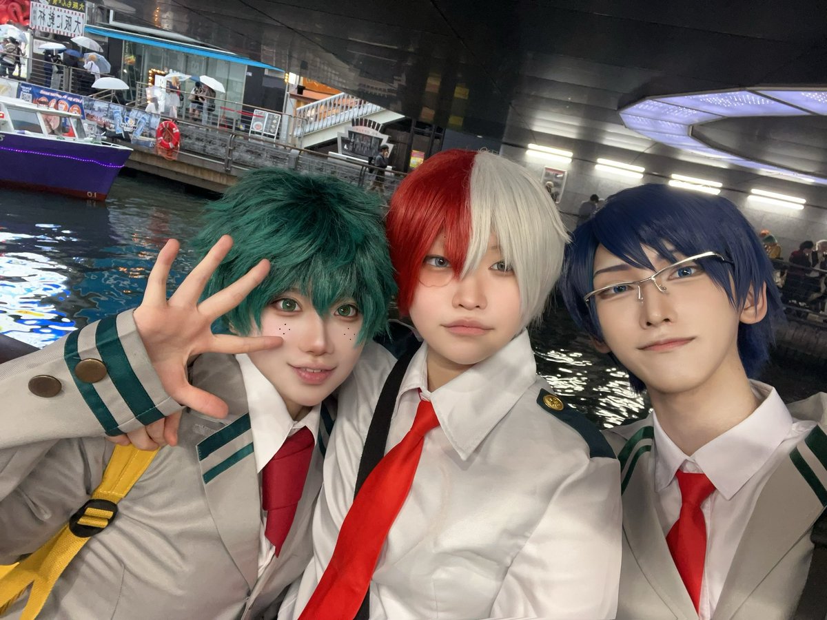miutibarekyouhu's tweet photo. 道頓堀aいました！
めっちゃ疲れたけど楽しかった！
交流してくださった方ありがとうございました！
🥦@hr_ks2 
🍰@srr_x2 https://t.co/nM19NliXTH