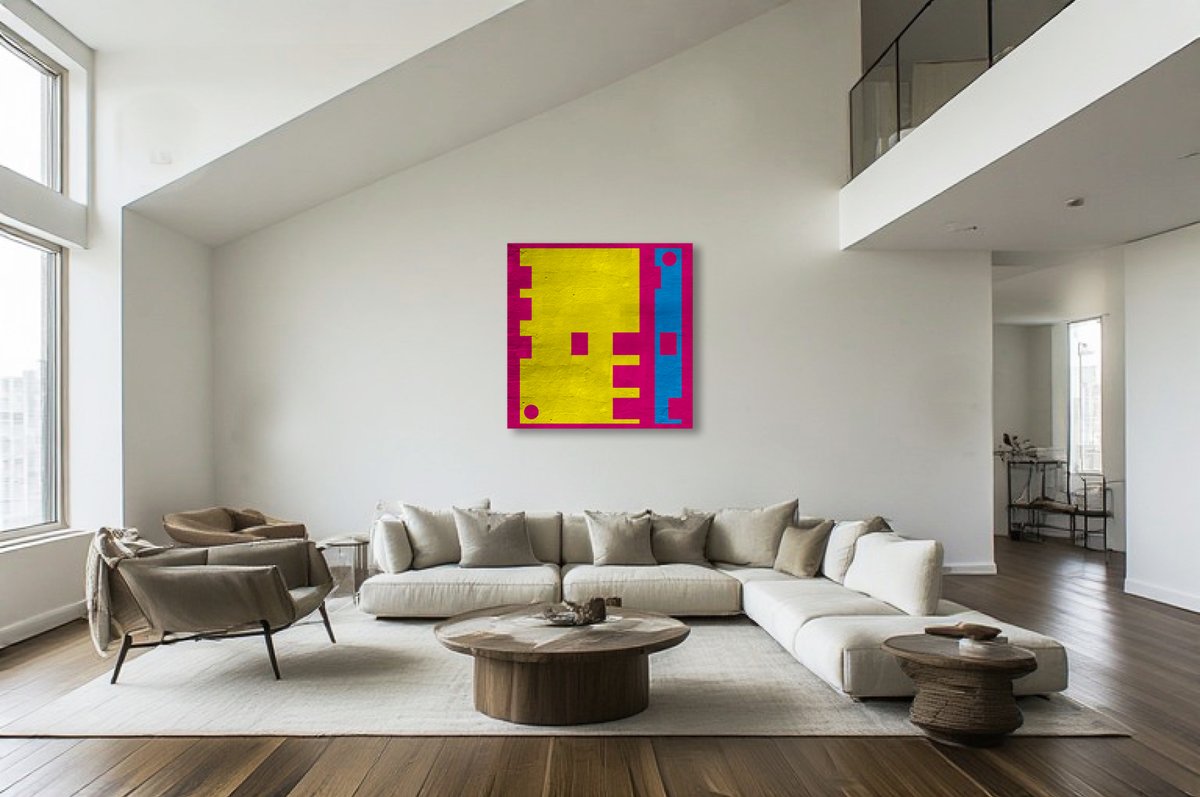 RazorCutArt's tweet image. “Interconnected” - 122cm x 122cm oil on hardboard mounted on 2 inch deep wooden frame.

#modernart #contemporaryart #oilpainting #scottishartists #modernartists #contemporaryartist