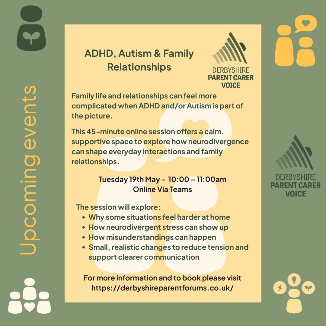 Derbyshire Parent Carer Voice tweet media