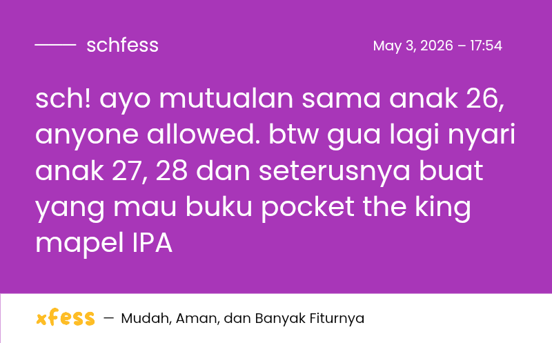 Schoolfess tweet media