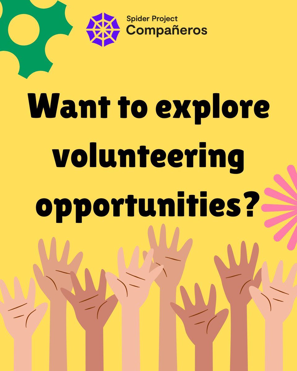 companeros_sp's tweet image. Want to explore volunteering opportunities? 👀

Volunteer at Compañeros 💛

Contact us today to explore our opportunities!

#spiderproject #wirral #uk #creativearts #recovery #mentalhealth  #Compañeros