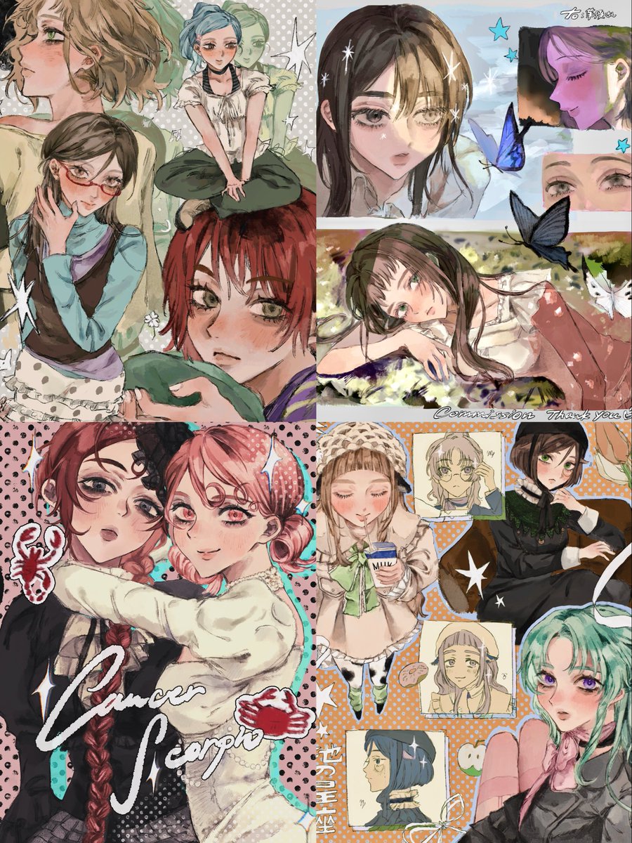 runrutama15's tweet photo. #GWはフォロワーさんが増えるらしい
#GWの創作クラスタフォロー祭
#絵柄が好みって人にフォローされたい
女の子メインに星座の擬人化たちを生成してます~ꈍ .̮ ꈍ♩
まだまだ絵は少ないですが!!全反応見ますのでよろしくお願いします><♡ https://t.co/f1lJ53BuzA
